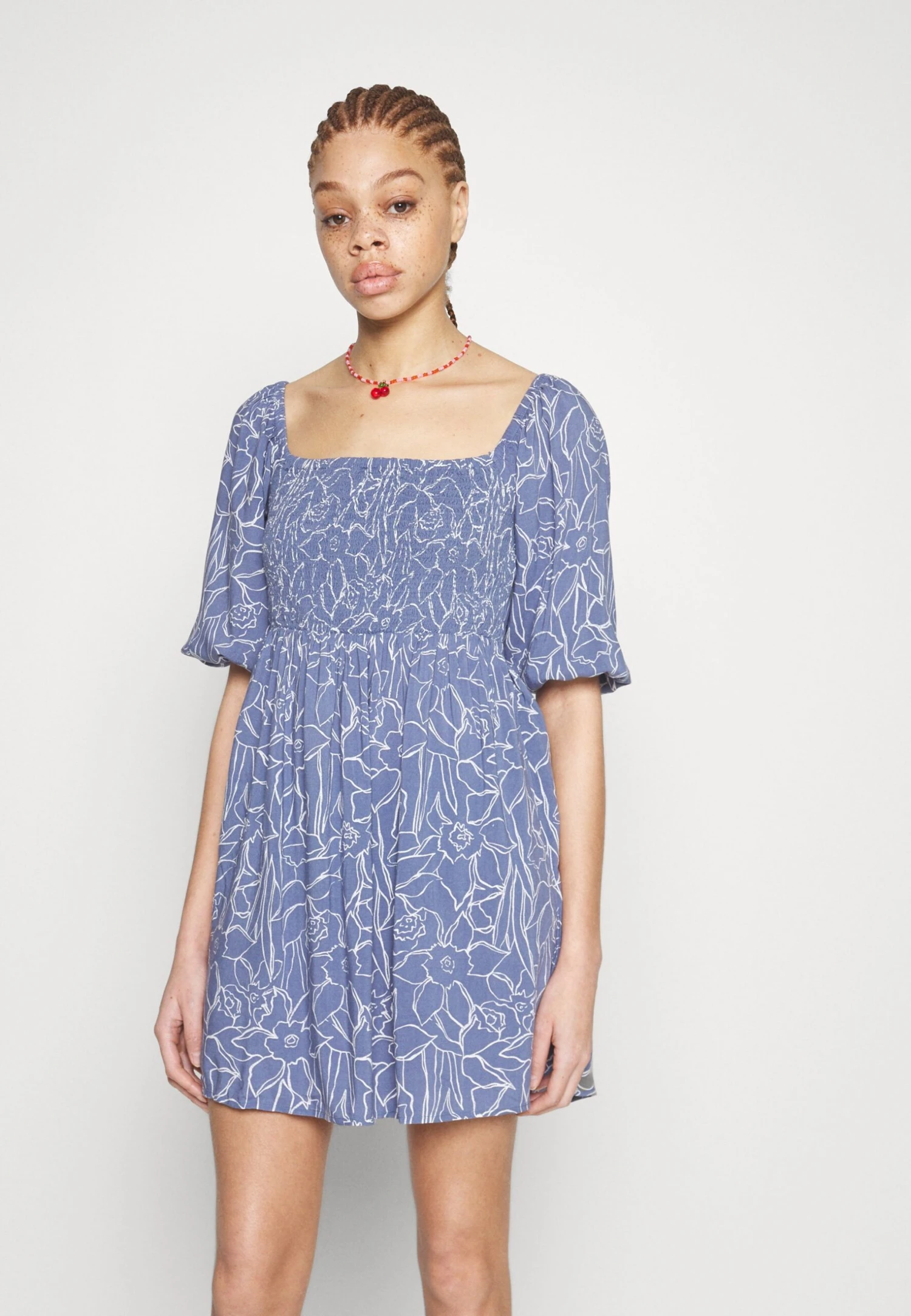 Roxy Sands Mini Dress - Jurk - Navy/Smu 5 Roxy Sands Mini Dress - Jurk - Navy/Smu - Afbeelding 3