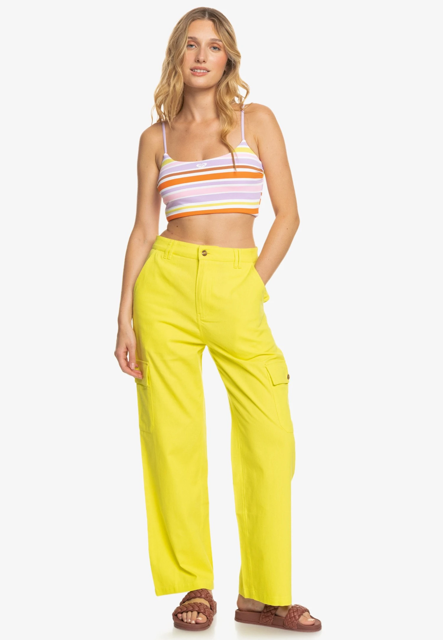 Roxy Surf.Kind.Kate - Cargobroek - Yellow Plum 4 Roxy Surf.Kind.Kate - Cargobroek - Yellow Plum - Afbeelding 2