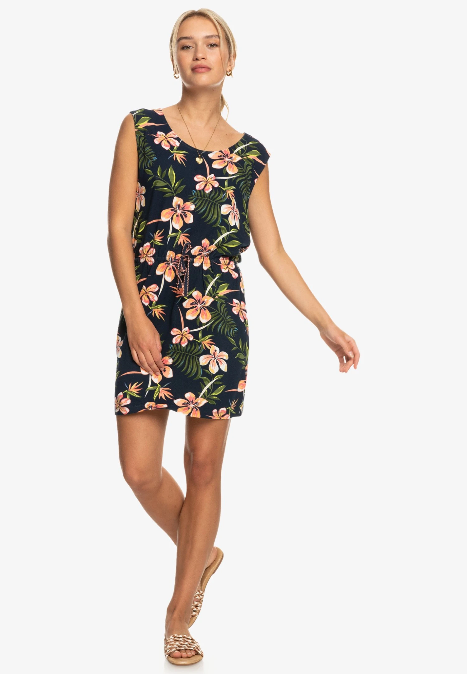 Roxy Surfs Up Printed- Jerseyjurk - Mood Indigo Tropical Depht 4 Roxy Surfs Up Printed- Jerseyjurk - Mood Indigo Tropical Depht - Afbeelding 2