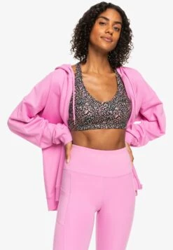 Roxy Essential Energy- Sweater Met Rits - Cyclamen -Roxy Verkoopwinkel 131b91fc3b5c49f1b68c03aa4d075eaf