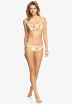 Roxy Printed Classics - Bügel- Mit Körbchen - Bikinitop - Bright White Subtly Salty Flat -Roxy Verkoopwinkel 13d6c821ef8842dd86f9ba5dbe932fd8