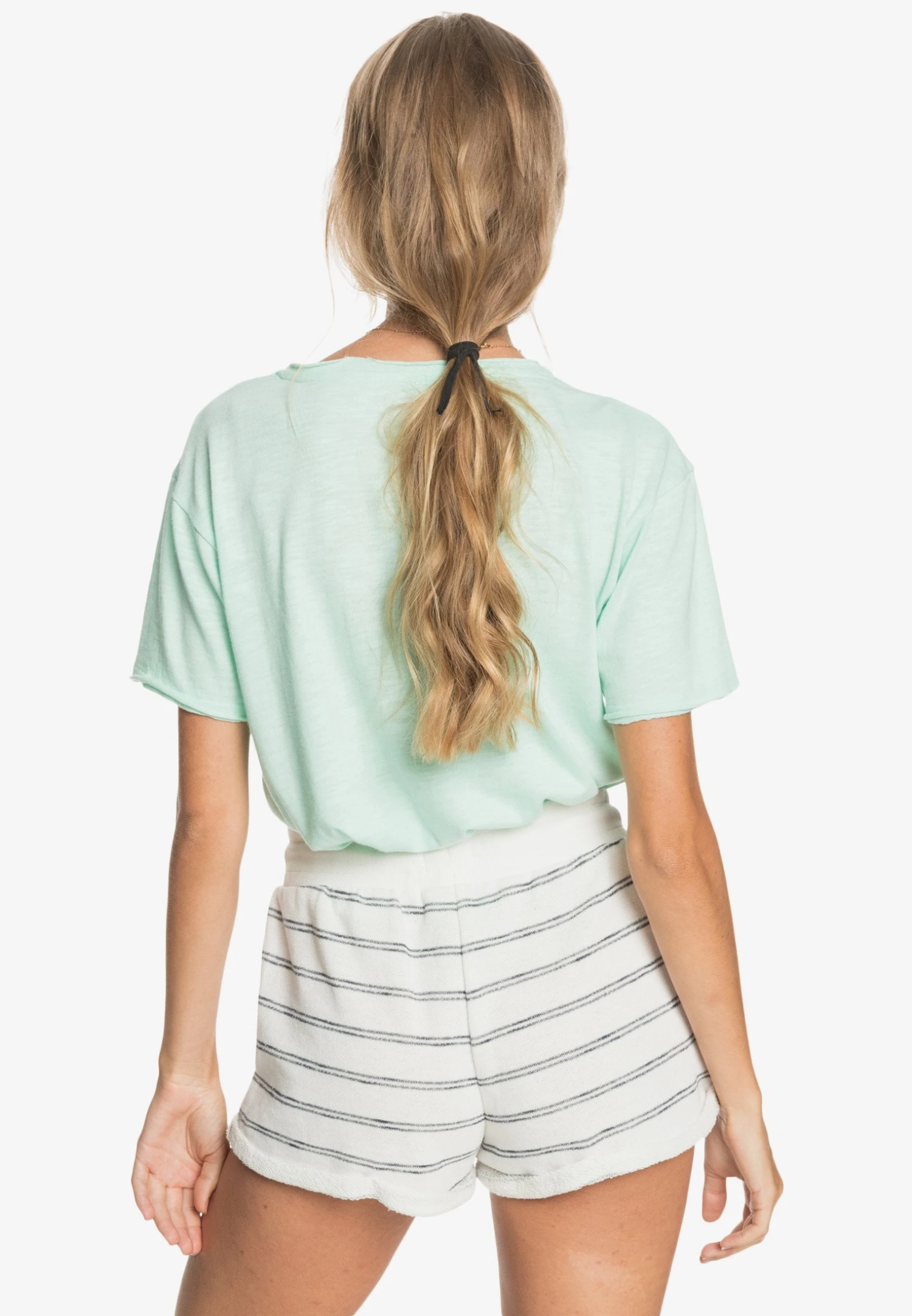 Roxy Shorts - Snow White Horiz Will Stripes 5 Roxy Shorts - Snow White Horiz Will Stripes - Afbeelding 3