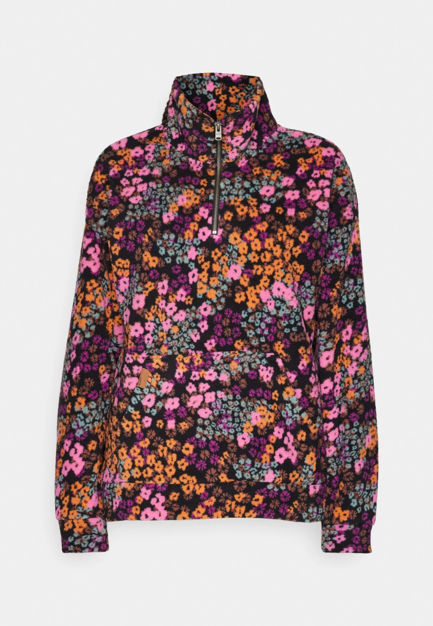 Roxy Live Out Loud- Fleece Trui - Anthracite Floral Daze 9 Roxy Live Out Loud- Fleece Trui - Anthracite Floral Daze - Afbeelding 7