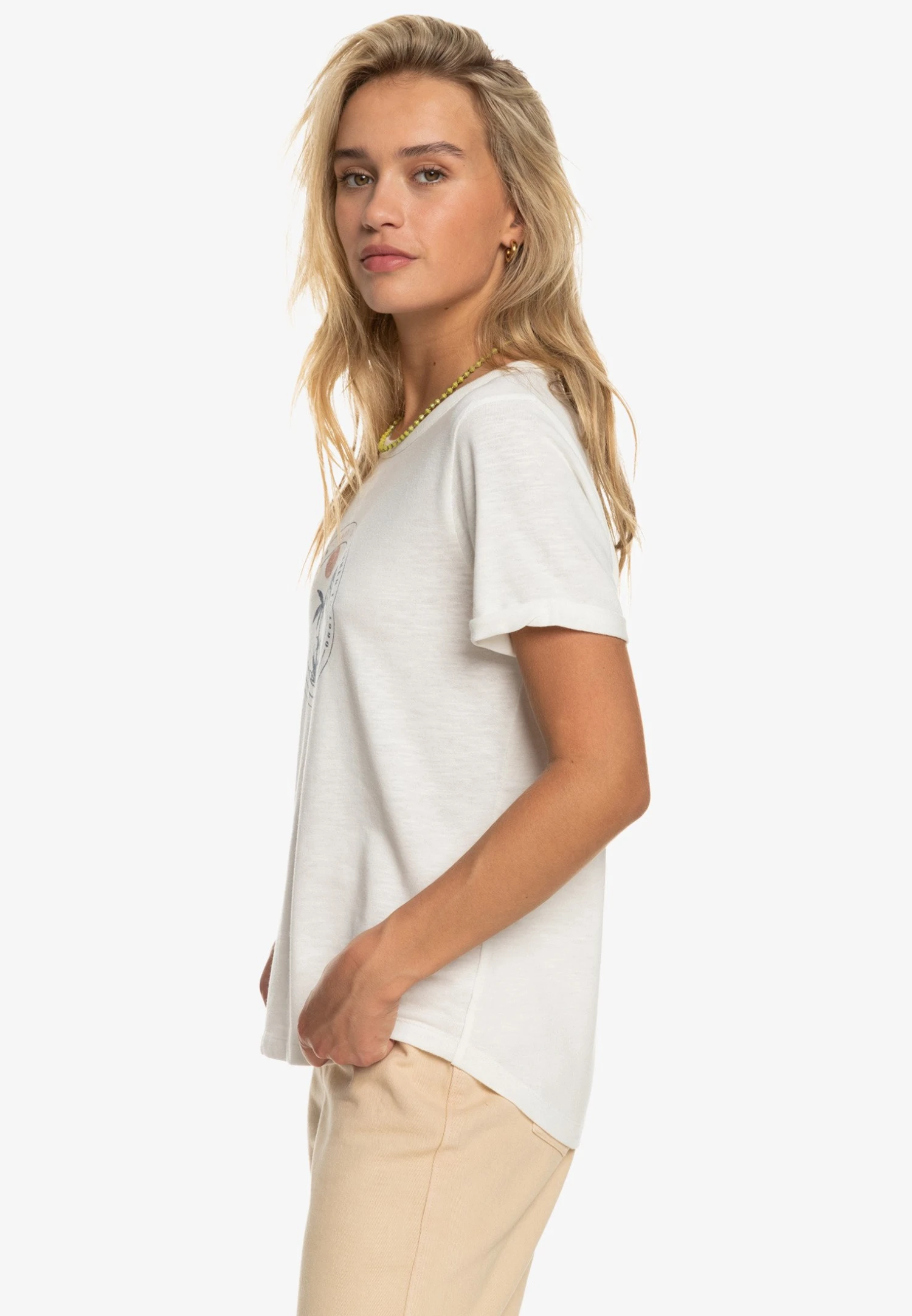 Roxy Ocean After - T-Shirt Print - Snow White 7 Roxy Ocean After - T-Shirt Print - Snow White - Afbeelding 5