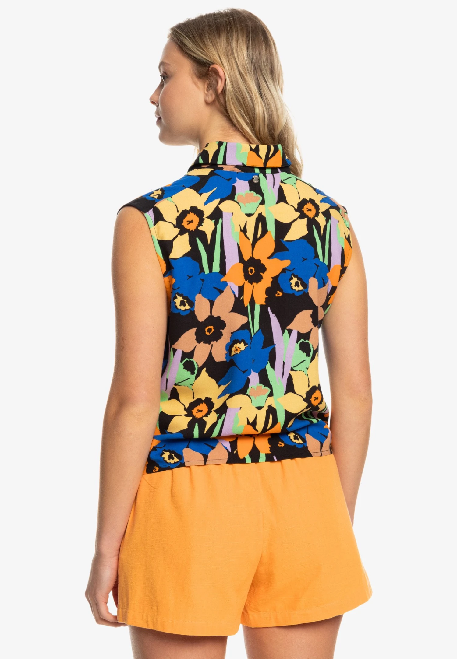 Roxy Tropical View Ärmelloses- Top - Anthracite Flower Jammin 5 Roxy Tropical View Ärmelloses- Top - Anthracite Flower Jammin - Afbeelding 3