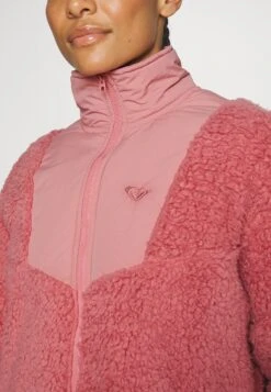 Roxy Waves Of Warmth Sherpa Jacket - Fleecejas - Dusty Rose -Roxy Verkoopwinkel 1efb0025dbb24025b65e552ebcd09f3d