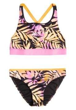 Roxy Active Crop Set - Bikini - Anthracite