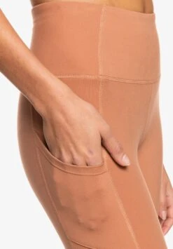 Roxy Heart Into It - Legging - Mocha Mousse -Roxy Verkoopwinkel 2d0d4456d160461e88f2dae9f6b41e87