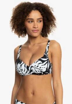 Roxy Verkoopwinkel 2 Roxy Love The Sun Ray- Bikinitop - Anthracite Surf Trippin Bico S
