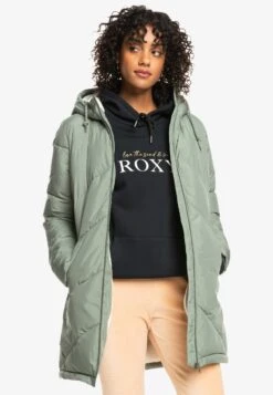 Roxy Better WeatherLĂ€nger Geschnittene- Winterjas - Green
