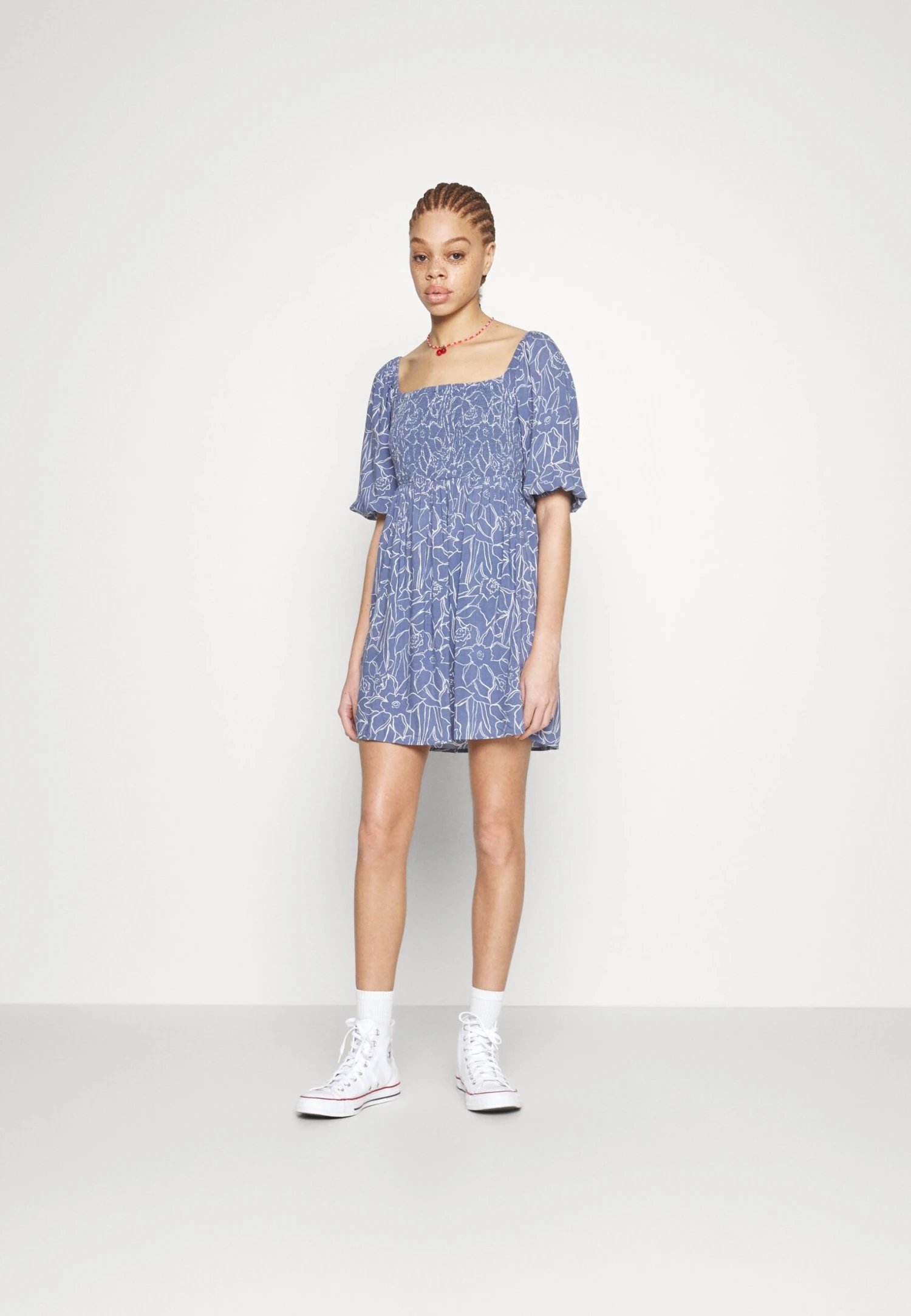 Roxy Sands Mini Dress - Jurk - Navy/Smu 7 Roxy Sands Mini Dress - Jurk - Navy/Smu - Afbeelding 5