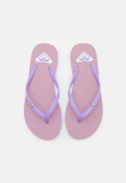 Roxy Bermuda Dow - Teenslippers - Espresso/Lavender