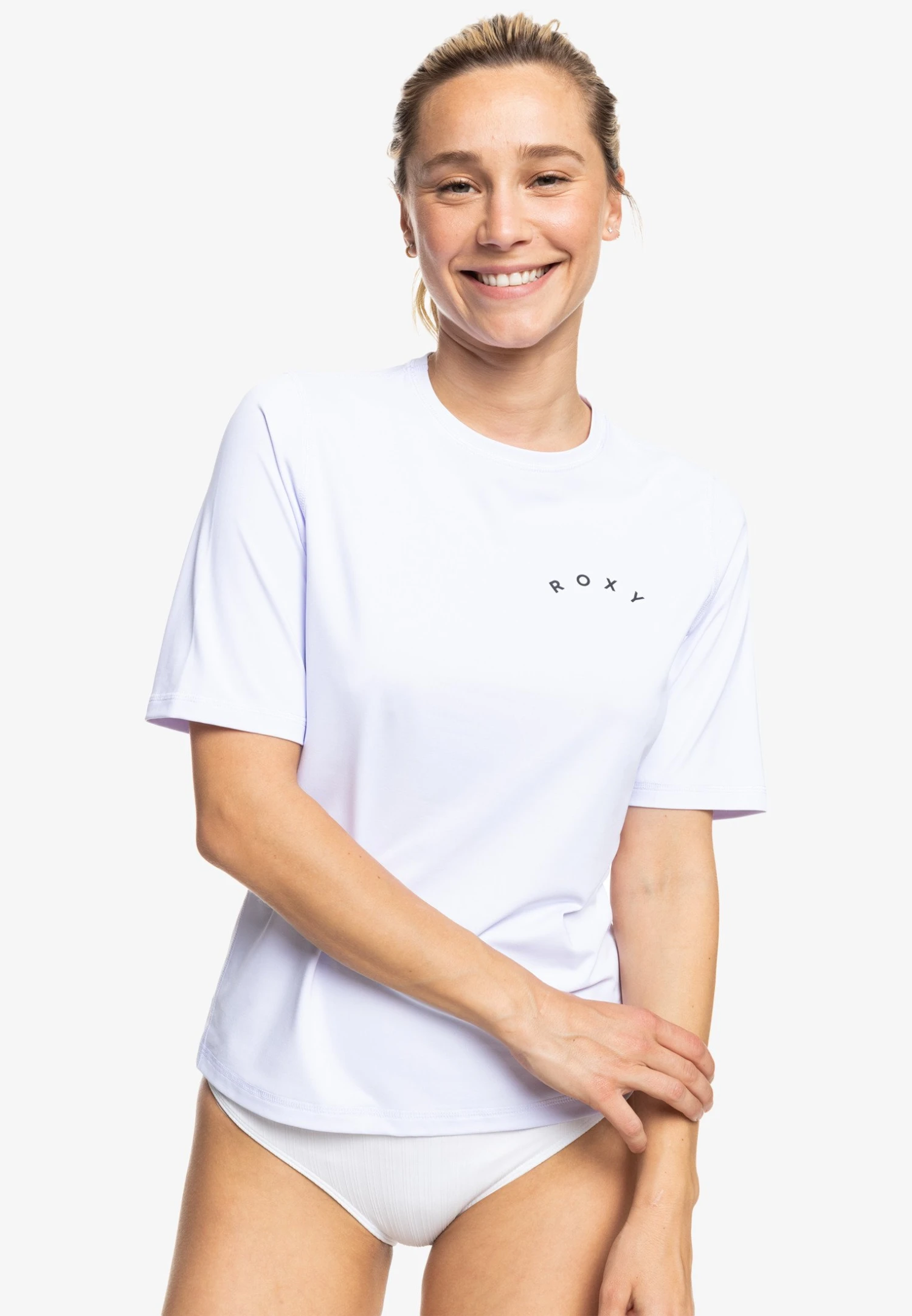 Roxy Enjoy Waves- Surfshirt - Bright White 3 Roxy Enjoy Waves- Surfshirt - Bright White