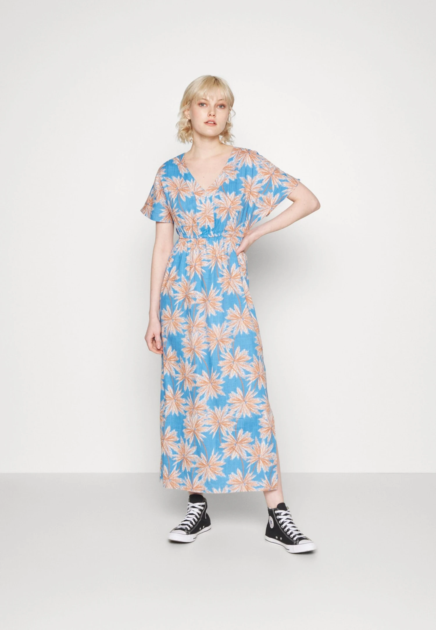 Roxy Dynamite Girl Again - Maxi-Jurk - Azure Blue 4 Roxy Dynamite Girl Again - Maxi-Jurk - Azure Blue - Afbeelding 2