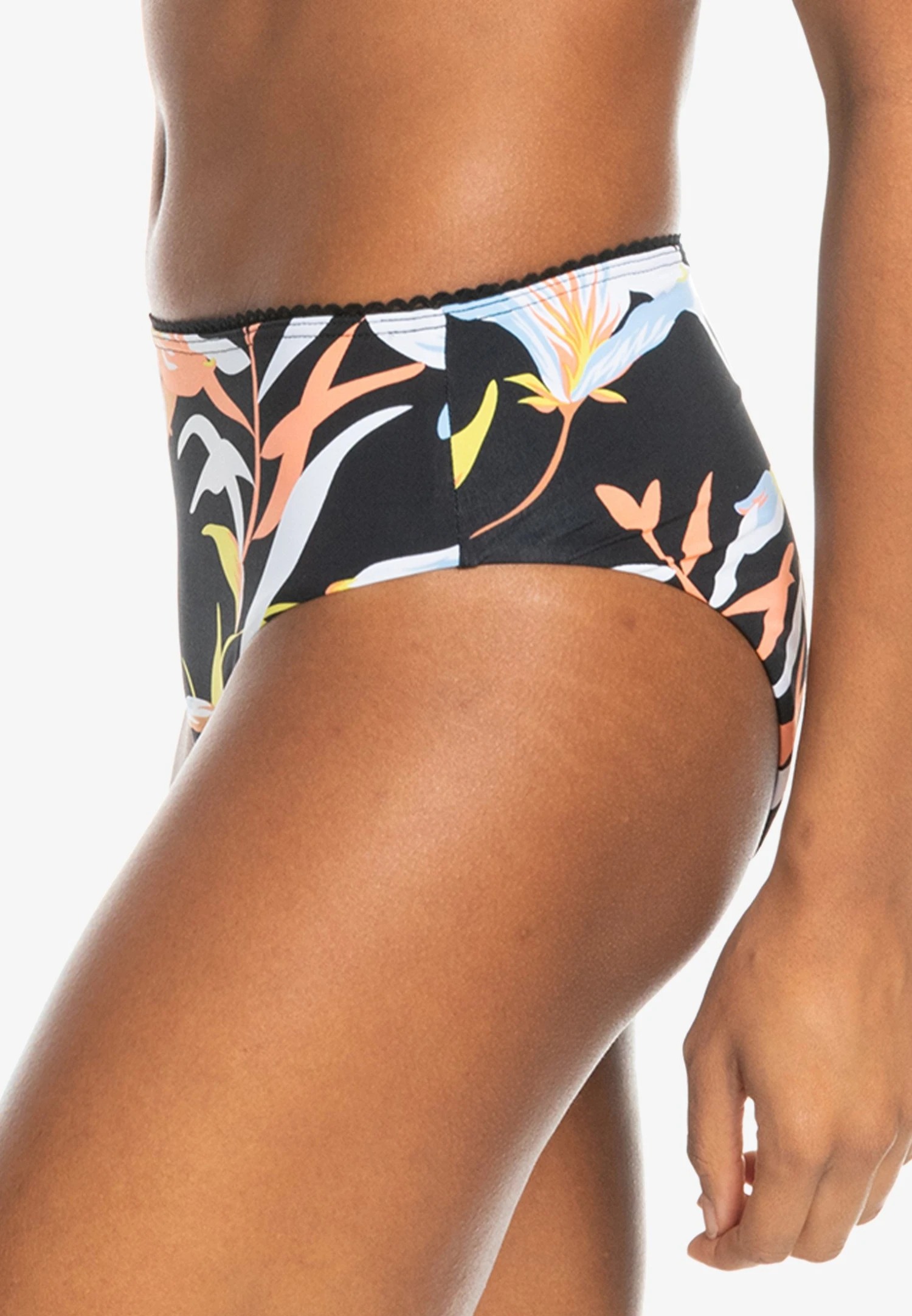 Roxy Bikinibroekje - Anthracite Hibiscus Wave Swim 6 Roxy Bikinibroekje - Anthracite Hibiscus Wave Swim - Afbeelding 4