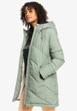 Roxy Better WeatherLänger Geschnittene- Winterjas - Green -Roxy Verkoopwinkel 57d578fcbe0c4195b3d9fddd0c8a1292