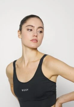 Roxy Boogie Girl - Sport-Bh Met Medium Support - Anthracite -Roxy Verkoopwinkel 592884acc0cf40d493d6827e3079b63f