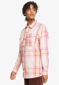 Roxy Let It Go Langärmliges- Overhemdblouse - Orange -Roxy Verkoopwinkel 6019a6b64ce04b52b672b957c1e17719