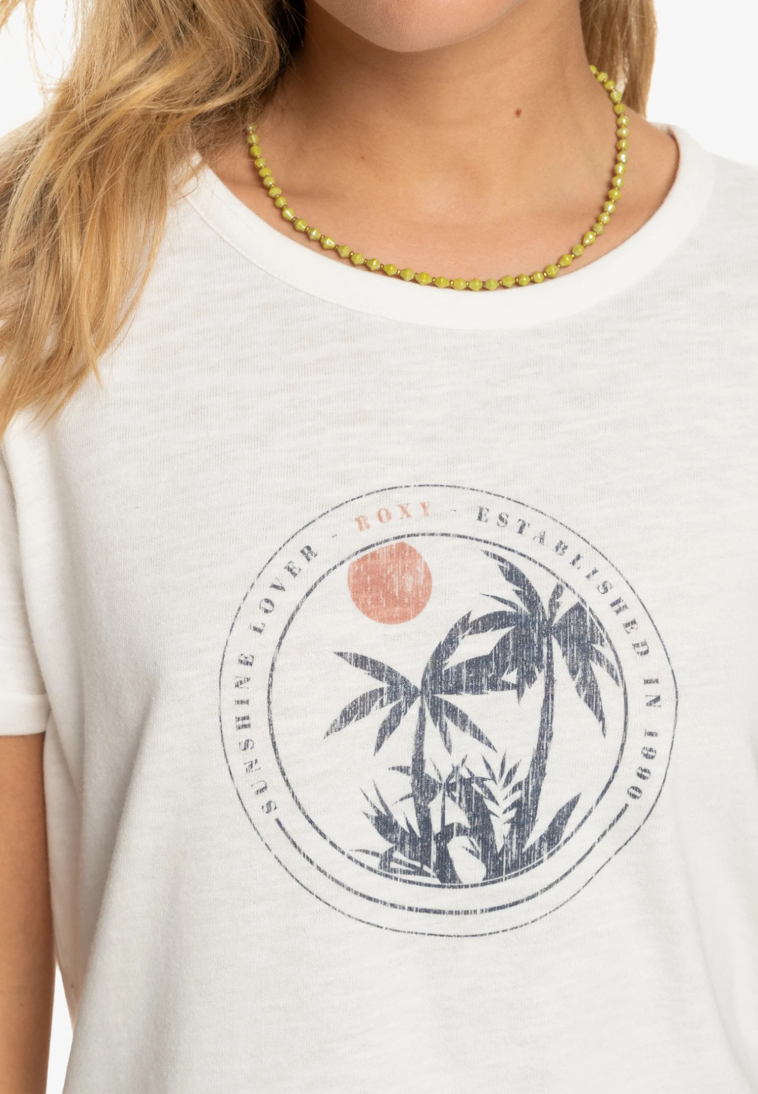 Roxy Ocean After - T-Shirt Print - Snow White 6 Roxy Ocean After - T-Shirt Print - Snow White - Afbeelding 4