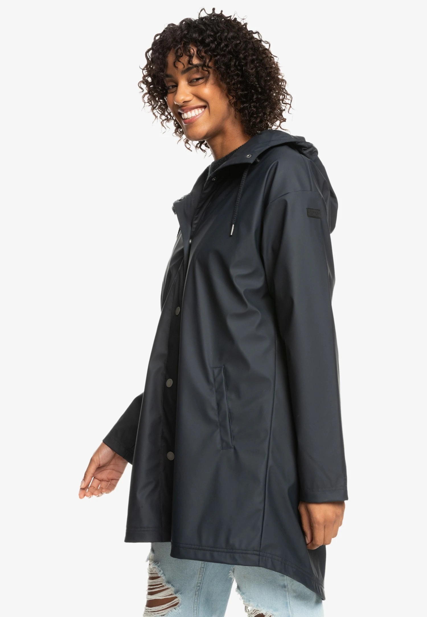 Roxy Rain Dance - Regenjas - Anthracite 6 Roxy Rain Dance - Regenjas - Anthracite - Afbeelding 4