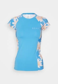 Roxy Pt Cs J Sfsh Bsp6 - Surfshirt - Azure Blue Palm Island -Roxy Verkoopwinkel 66d38112ad9e42f793fbf36705d43336