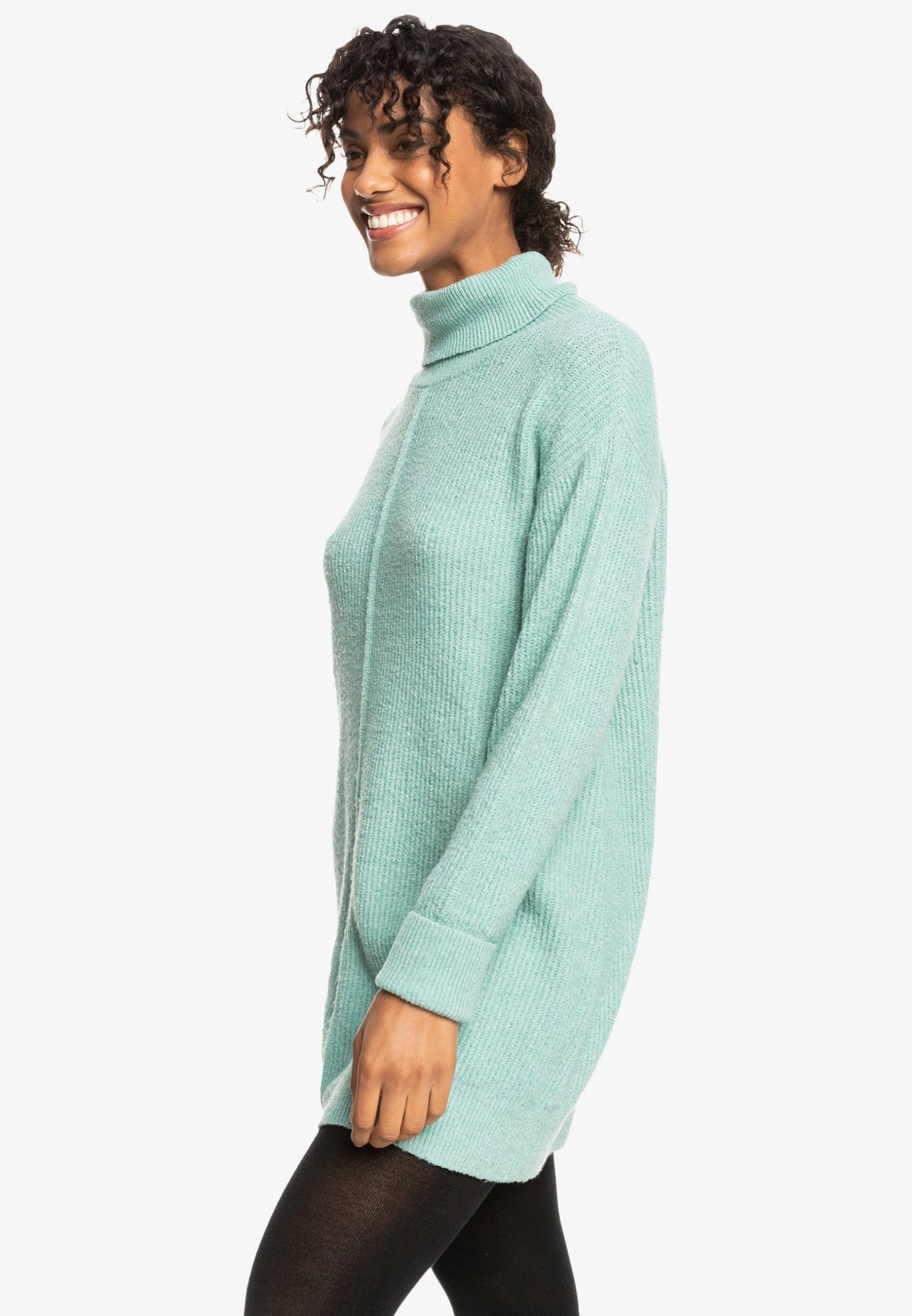 Roxy Hawaiian Summer- Gebreide Jurk - Blue 6 Roxy Hawaiian Summer- Gebreide Jurk - Blue - Afbeelding 4