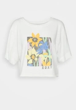 Roxy Tiki & Surf Tee B - T-Shirt Print - Snow White -Roxy Verkoopwinkel 692957abc464488caeaff87110e34f92