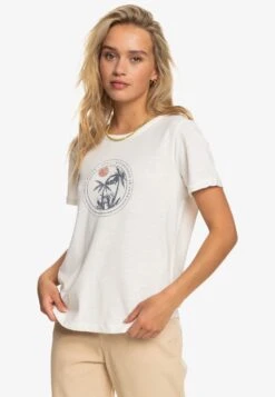 Roxy Ocean After - T-Shirt Print - Snow White