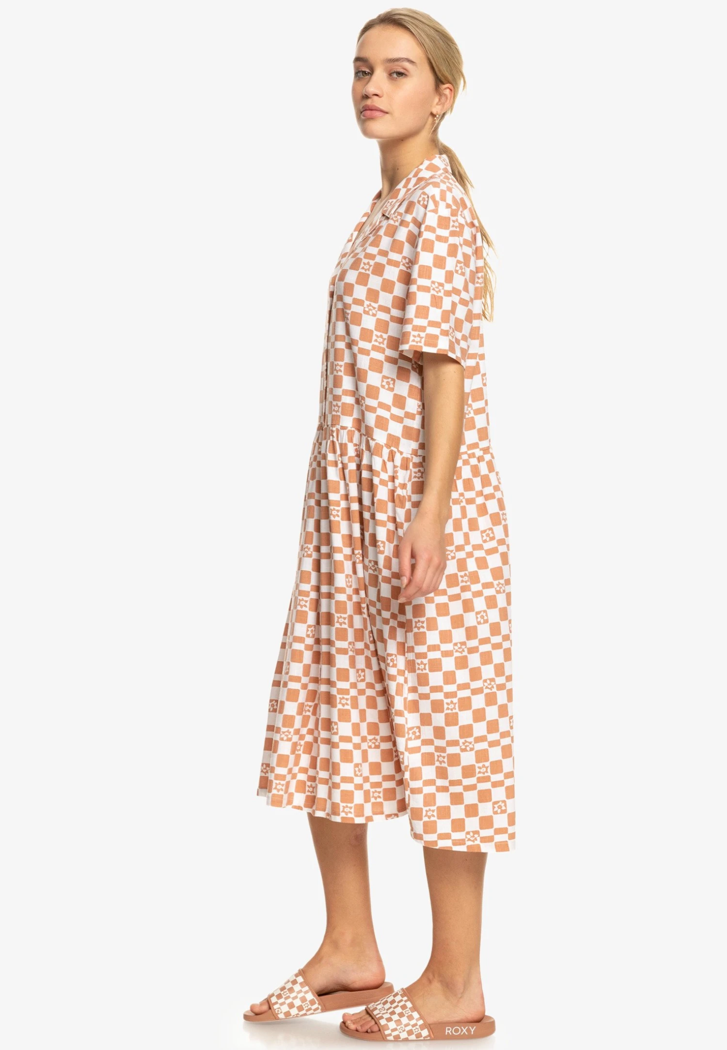 Roxy Licorice Sky - Blousejurk - Snow White Sol Power 6 Roxy Licorice Sky - Blousejurk - Snow White Sol Power - Afbeelding 4