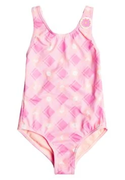 Roxy Flower Plaid - Badpak - Cyclamen Playful Plaid