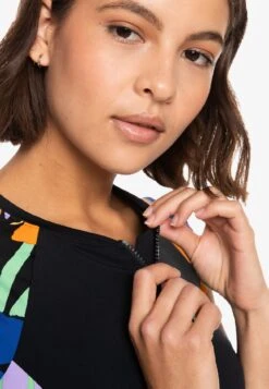 Roxy Caps Sleeve - Surfshirt - Anthracite Flower Jammin 12 Roxy Caps Sleeve - Surfshirt - Anthracite Flower Jammin -Roxy Verkoopwinkel 6dcec5961bba4c4d84e55101b26d7dfc