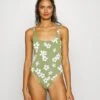Roxy Retro One Piece - Badpak - Loden Green -Roxy Verkoopwinkel 739e901aa3704ec8b378e04f9718fa2f