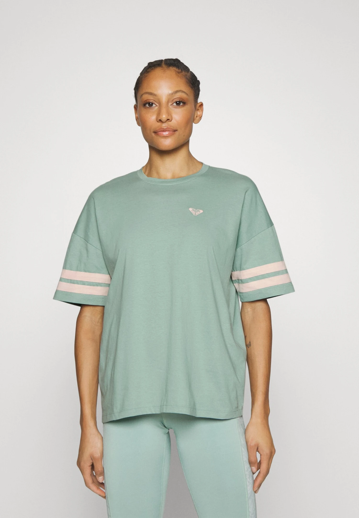 Roxy Essential Energy Stripes Tee - T-Shirt Print - Blue Surf 3 Roxy Essential Energy Stripes Tee - T-Shirt Print - Blue Surf