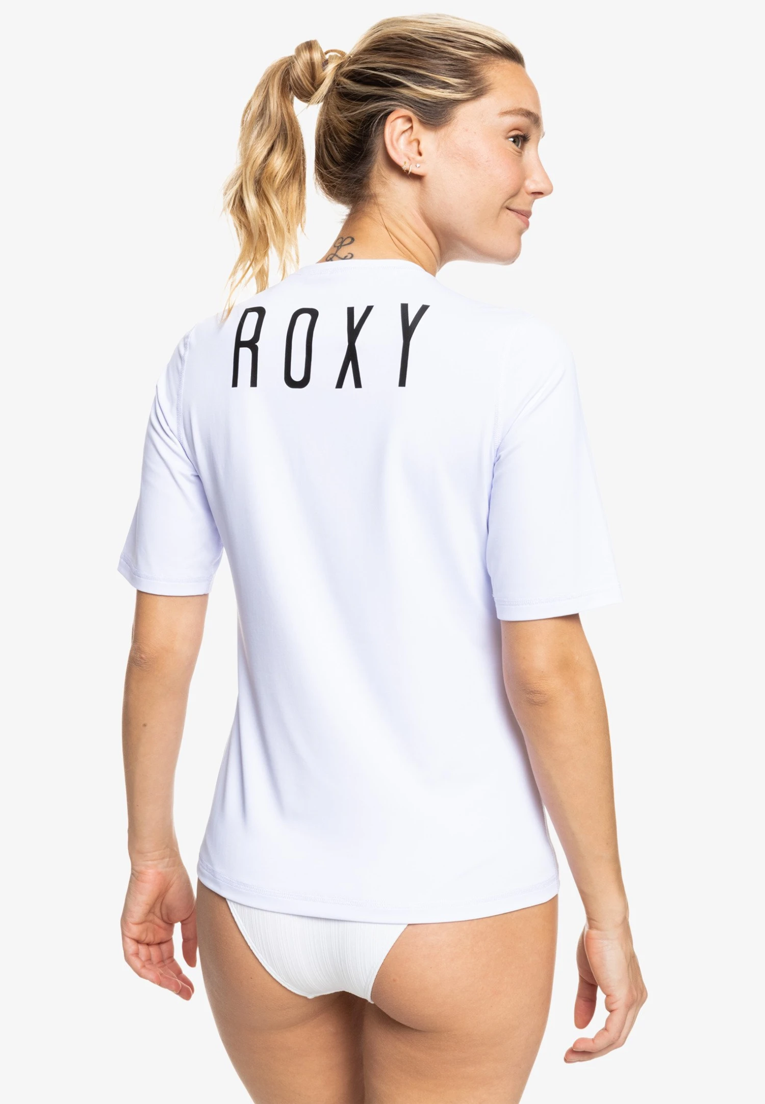 Roxy Enjoy Waves- Surfshirt - Bright White 5 Roxy Enjoy Waves- Surfshirt - Bright White - Afbeelding 3