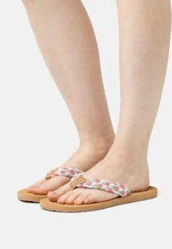 Roxy Porto- Teensandalen - White/Pink