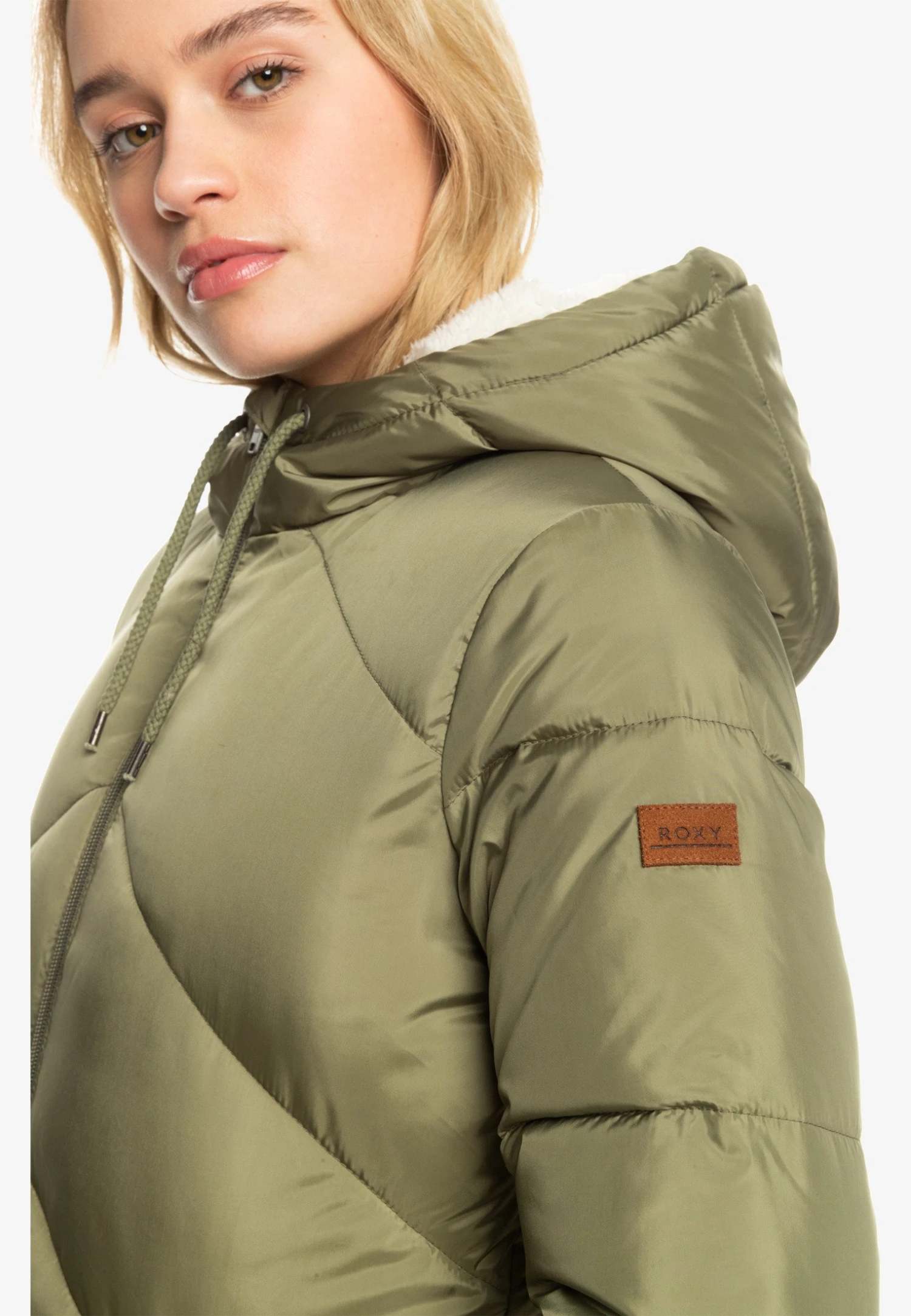 Roxy Winterjas - Deep Lichen Green 7 Roxy Winterjas - Deep Lichen Green - Afbeelding 5