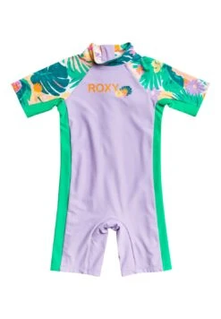 Roxy Paradisiac Island Mit 3/4 Ärmeln - Wetsuit - Mint Tropical Trails