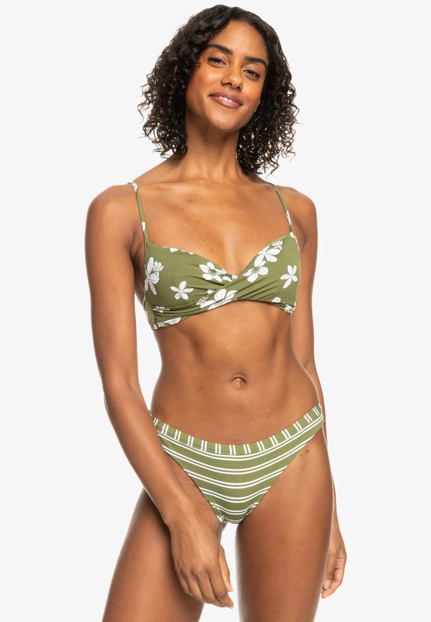 Roxy Set - Bikini - Loden Green Surfrider Spirit S 7 Roxy Set - Bikini - Loden Green Surfrider Spirit S - Afbeelding 5