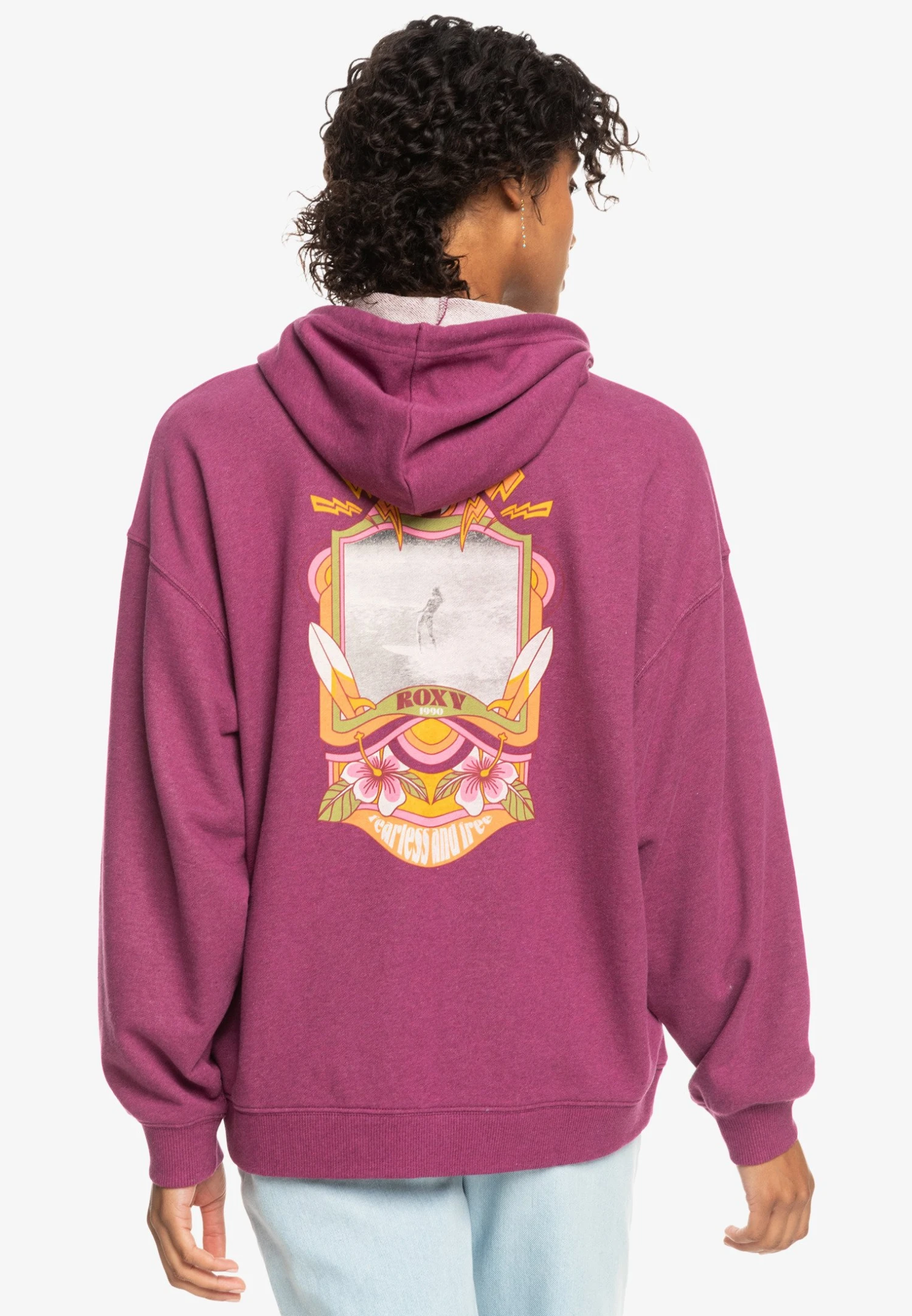 Roxy Lights Out B - Hoodie - Purple 3 Roxy Lights Out B - Hoodie - Purple