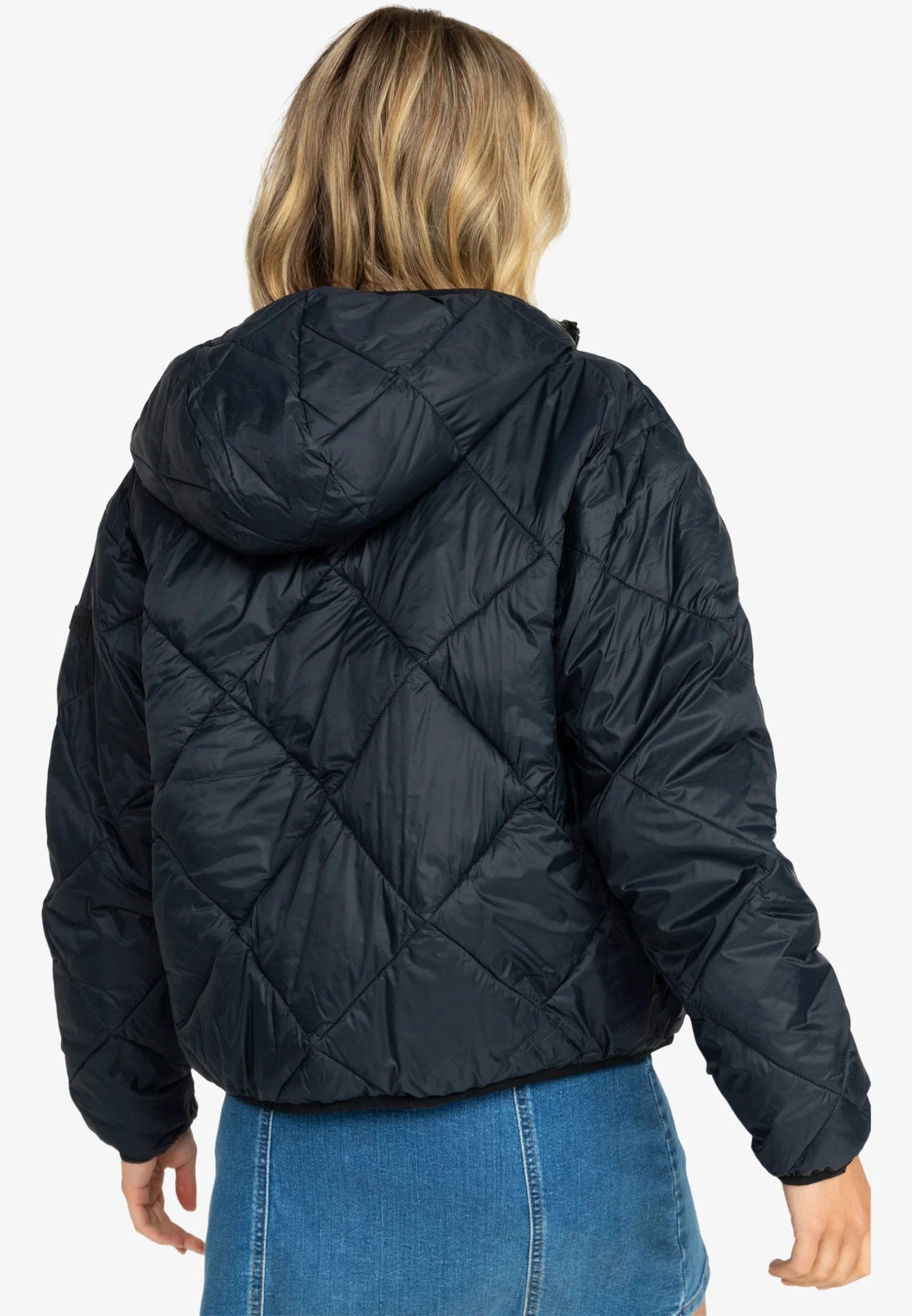 Roxy Wind SweptLeichte Wattierte - Winterjas - Mottled Black 5 Roxy Wind SweptLeichte Wattierte - Winterjas - Mottled Black - Afbeelding 3