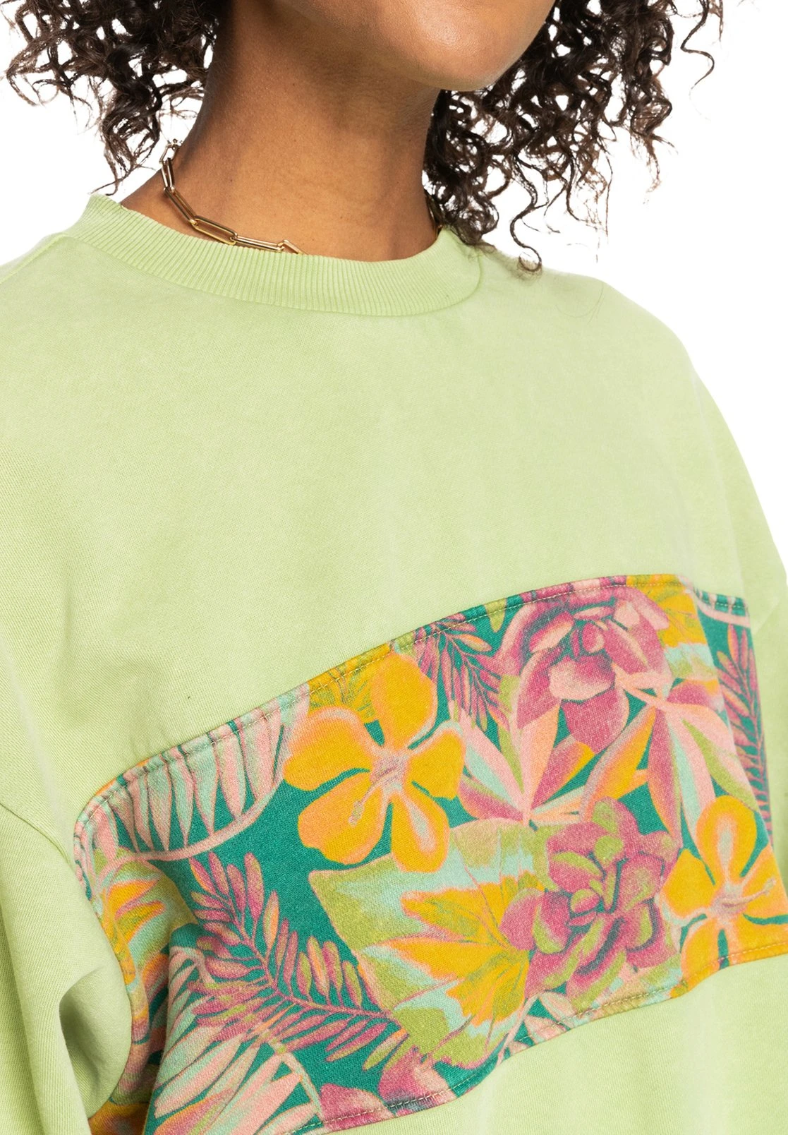 Roxy Remote Island - Sweater - Green 6 Roxy Remote Island - Sweater - Green - Afbeelding 4