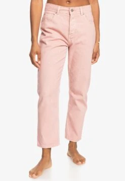 Roxy Fresh Way Color Mid- Straight Leg Jeans - Nds