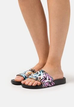 Roxy Slippy Ii - Badslippers - Black/Multi-Coloured