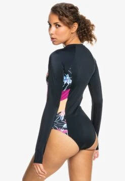 Roxy Badpak - Anthracite Floral Flow -Roxy Verkoopwinkel 937a3fddddba44a291312959f0c473cb