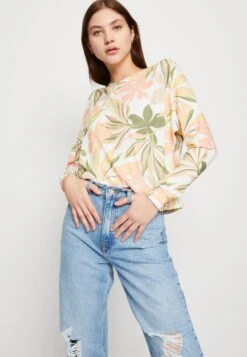 Roxy Current Mood Crew - Trui - Snow White Subtly Salty Multic -Roxy Verkoopwinkel 96709a198a174340aa7717557d69c247