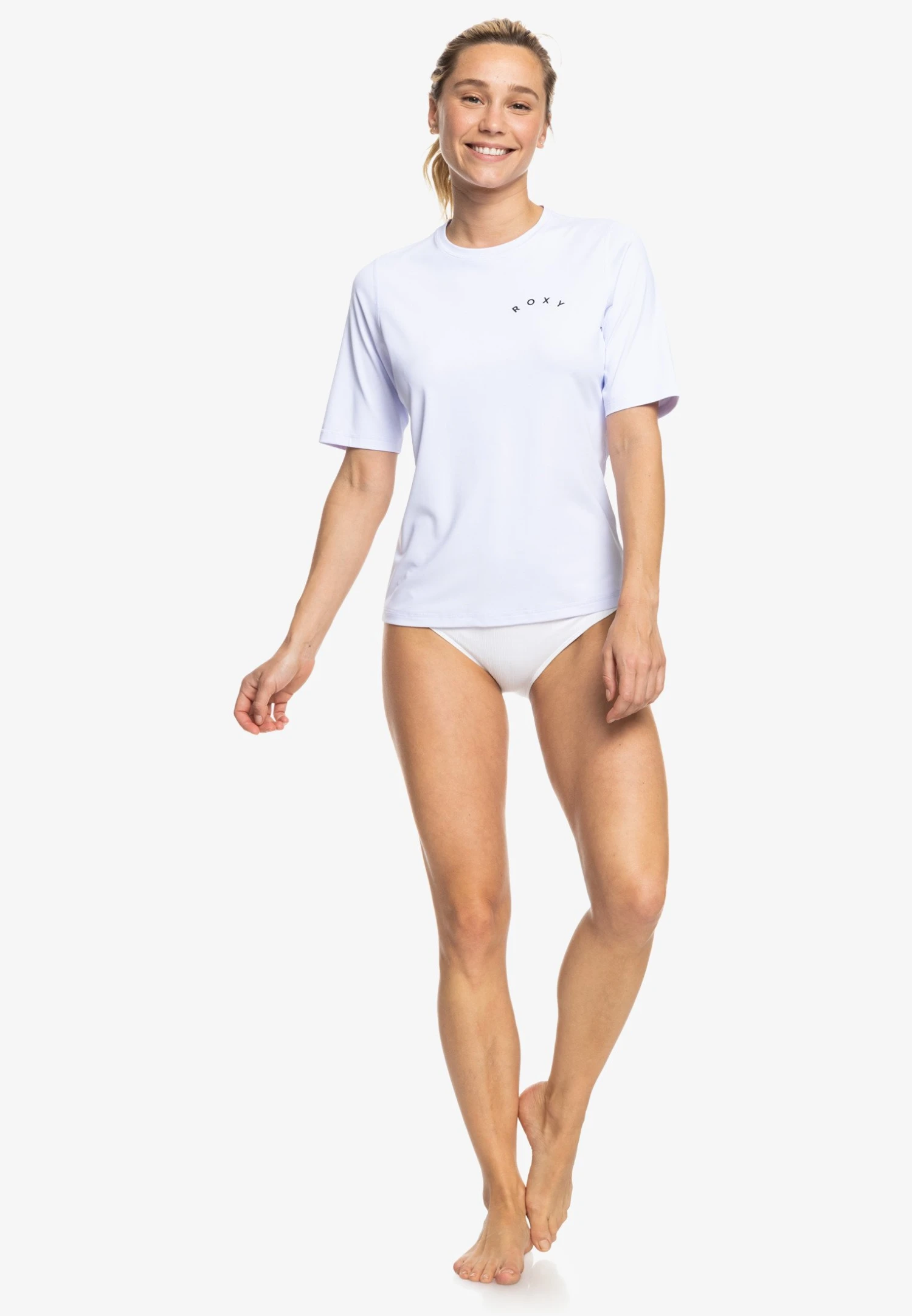 Roxy Enjoy Waves- Surfshirt - Bright White 4 Roxy Enjoy Waves- Surfshirt - Bright White - Afbeelding 2
