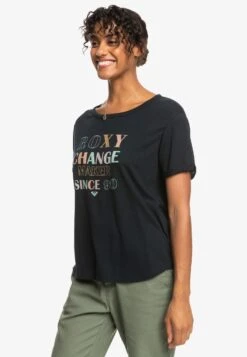 Roxy Ocean After - T-Shirt Print - Anthracite -Roxy Verkoopwinkel a0776fa62aae4fa78c04bdaa970070a0