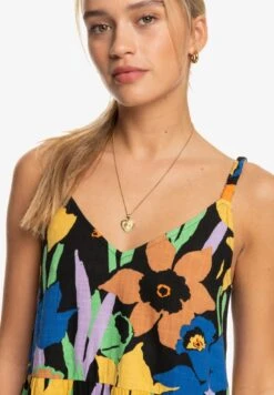 Roxy Waiting Line Printed - Jurk - Anthracite Flower Jammin -Roxy Verkoopwinkel a55c85aa3c91479d87b38892c5d8c798