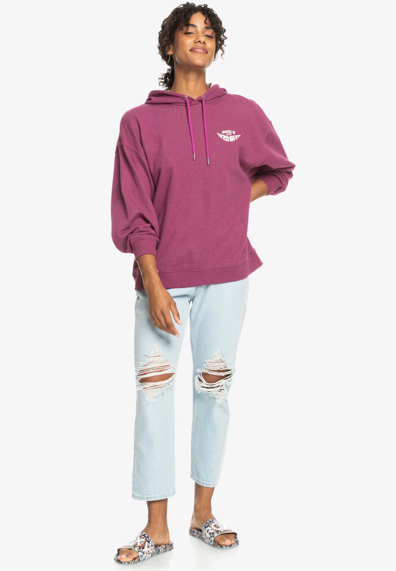 Roxy Lights Out B - Hoodie - Purple 4 Roxy Lights Out B - Hoodie - Purple - Afbeelding 2