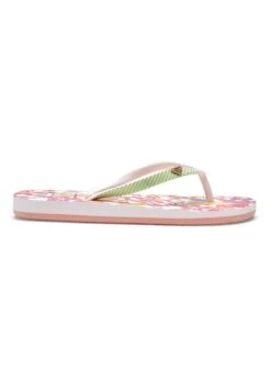 Roxy Pebbles- Teensandalen - White Green -Roxy Verkoopwinkel aa7e45342dd6473d9882c6509af09825